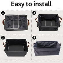 Foldable Cloth Storage Organizer Bag With Handles (Approx 46x27Cm\1Pc)